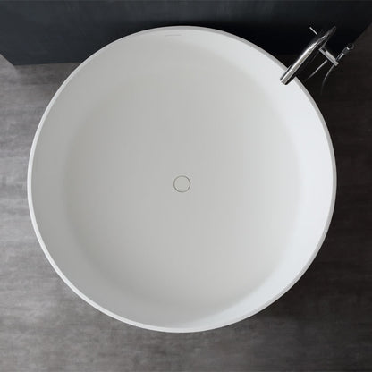 StoneArt Badewanne BS-507 weiß 150x150 cm matt