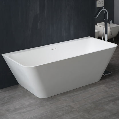 StoneArt Badewanne BS-519 weiß 180x85 cm matt