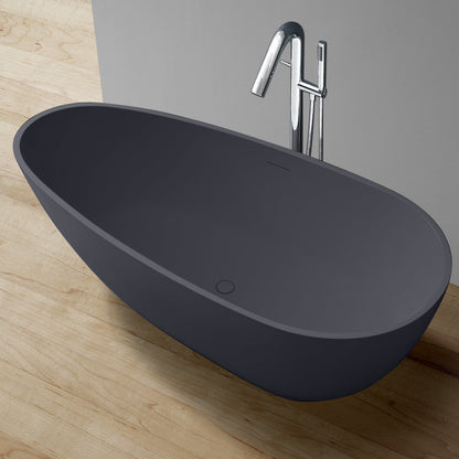 StoneArt Badewanne BS-525 beton-grau 185x83 matt