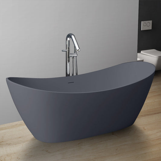 StoneArt Badewanne BS-526 beton-grau 185x79 cm matt