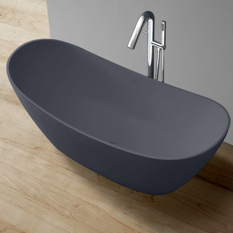 StoneArt Badewanne BS-526 beton-grau 185x79 cm matt