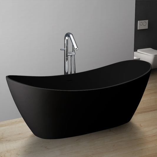 StoneArt Badewanne BS-526 schwarz 185x79 matt