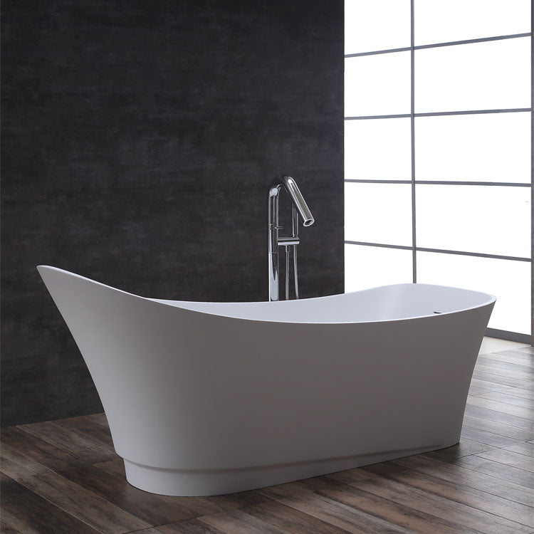 StoneArt Badewanne BS-527 weiß 180x75 cm glänzend