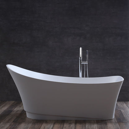 StoneArt Badewanne BS-527 weiß 180x75 cm glänzend