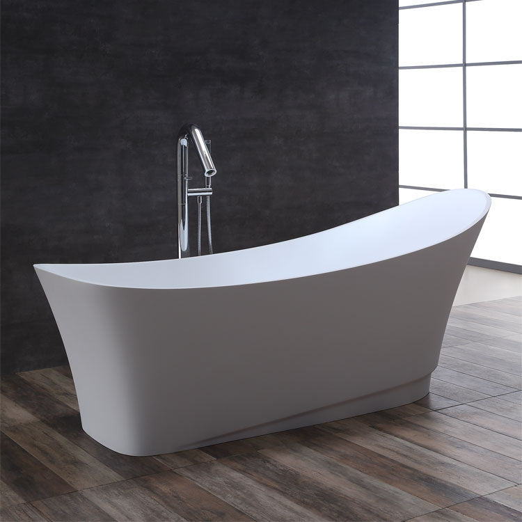 StoneArt Badewanne BS-527 weiß 180x75 cm matt
