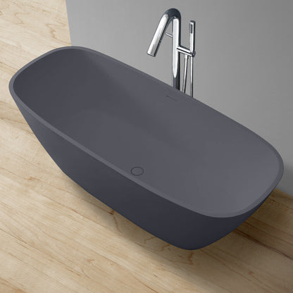 StoneArt Badewanne BS-528 beton-grau 175x75 cm matt