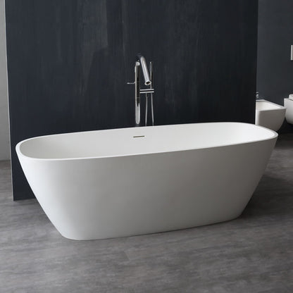 StoneArt Badewanne BS-528 weiß 175x75 cm matt