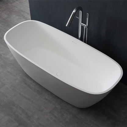 StoneArt Badewanne BS-528 weiß 175x75 cm matt