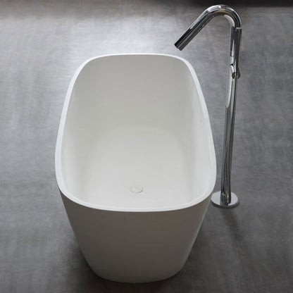 StoneArt Badewanne BS-528 weiß 175x75 cm matt