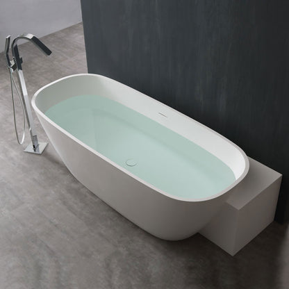 StoneArt Badewanne BS-529 weiß 185x81 cm glänzend