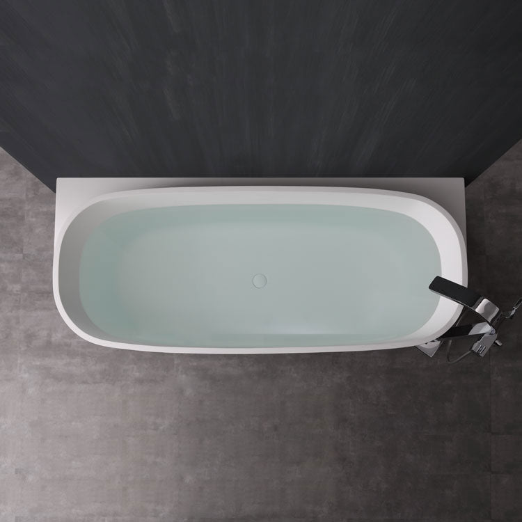 StoneArt Badewanne BS-529 weiß 185x81 cm glänzend