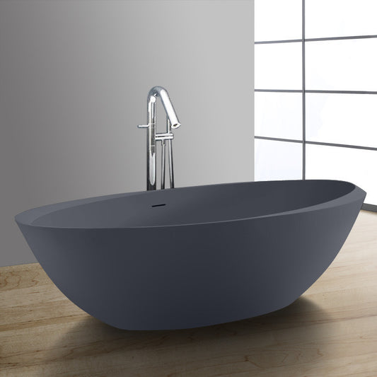 StoneArt Badewanne BS-531 beton-grau 190x100 cm matt