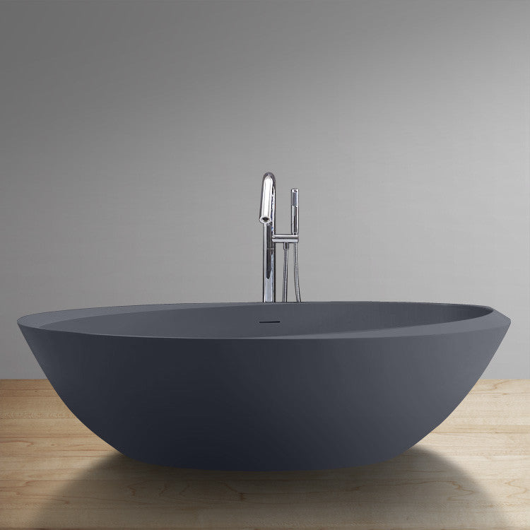 StoneArt Badewanne BS-531 beton-grau 190x100 cm matt
