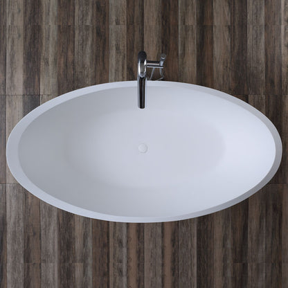 StoneArt Badewanne BS-531 weiß 190x100 cm glänzend