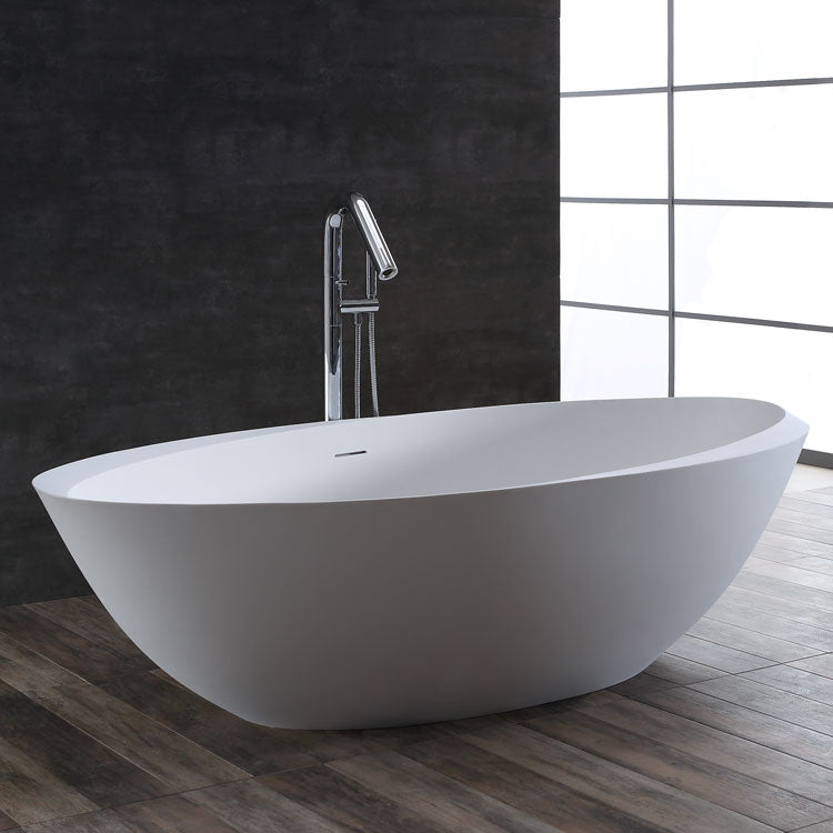 StoneArt Badewanne BS-531 weiß 190x100 cm matt