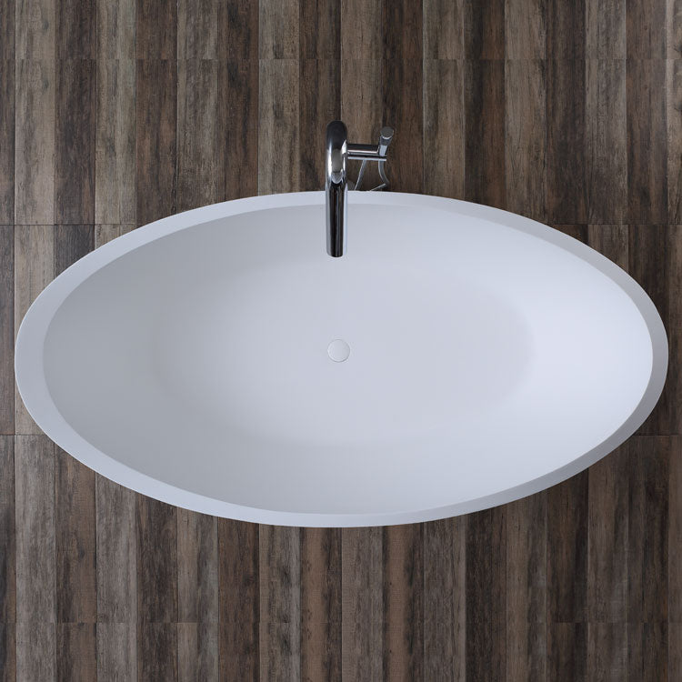 StoneArt Badewanne BS-531 weiß 190x100 cm matt