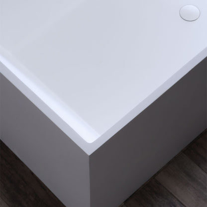 StoneArt Badewanne BS-532 weiß 175x73 cm matt