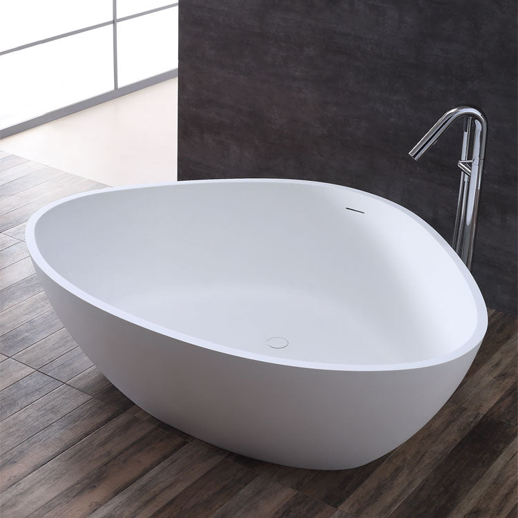 StoneArt Badewanne BS-533 weiß 180x140 cm glänzend