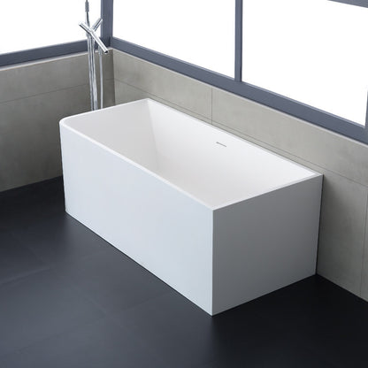 StoneArt Badewanne BS-534 weiß 156x70 cm glänzend