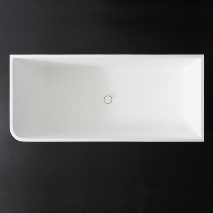 StoneArt Badewanne BS-534 weiß 156x70 cm matt
