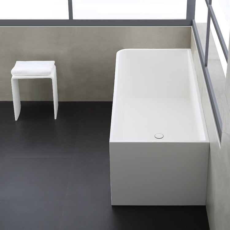 StoneArt Badewanne BS-534 weiß 156x70 cm matt