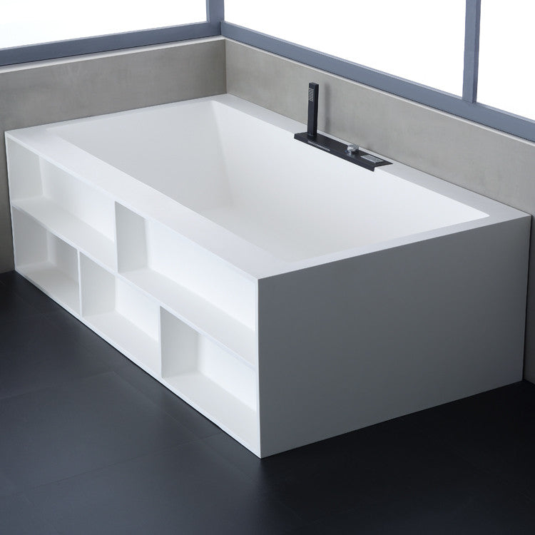 StoneArt Badewanne BS-535 weiß 188x100 cm glänzend