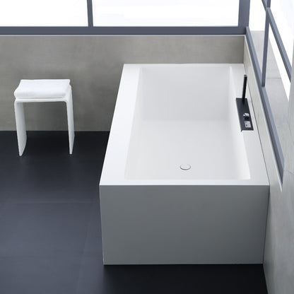 StoneArt Badewanne BS-535 weiß 188x100 cm glänzend