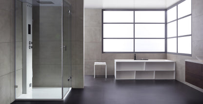 StoneArt Badewanne BS-535 weiß 188x100 cm matt
