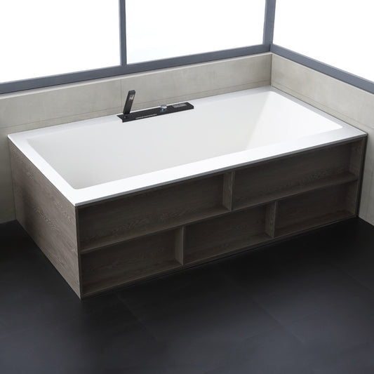 StoneArt Badewanne BS-536 weiß 188x100 cm glänzend