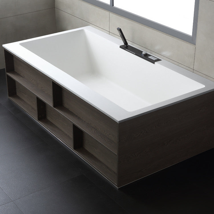 StoneArt Badewanne BS-536 weiß 188x100 cm glänzend