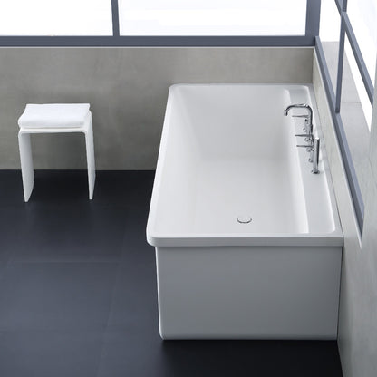 StoneArt Badewanne BS-537 weiß 190x100 cm glänzend