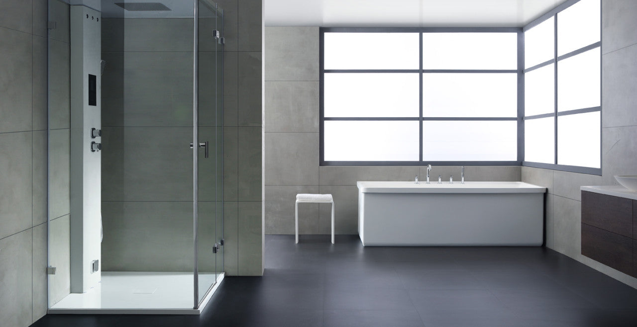 StoneArt Badewanne BS-537 weiß 190x100 cm glänzend