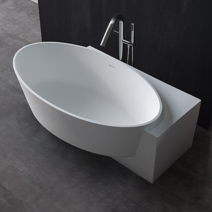 StoneArt Badewanne BS-550 weiß 170x93 cm glänzend