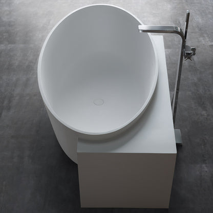 StoneArt Badewanne BS-550 weiß 170x93 cm glänzend