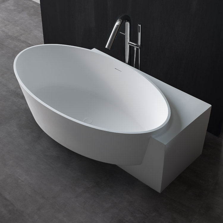 StoneArt Badewanne BS-550 weiß 170x93 cm matt