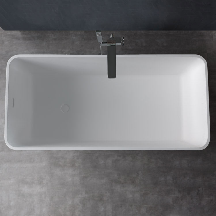 StoneArt Badewanne BS-551 weiß 170x80 cm glänzend