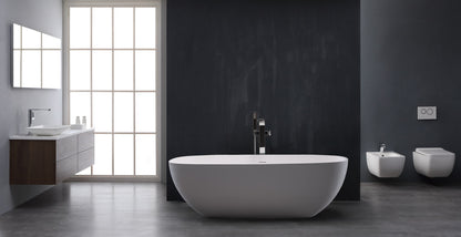 StoneArt Badewanne BS-552 weiß 177x88 cm glänzend