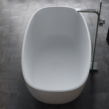 StoneArt Badewanne BS-552 weiß 177x88 cm matt