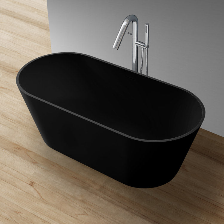 StoneArt Badewanne BS-553 schwarz 165x75 cm matt