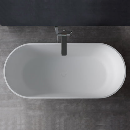 StoneArt Badewanne BS-553 weiß 165x75 cm matt