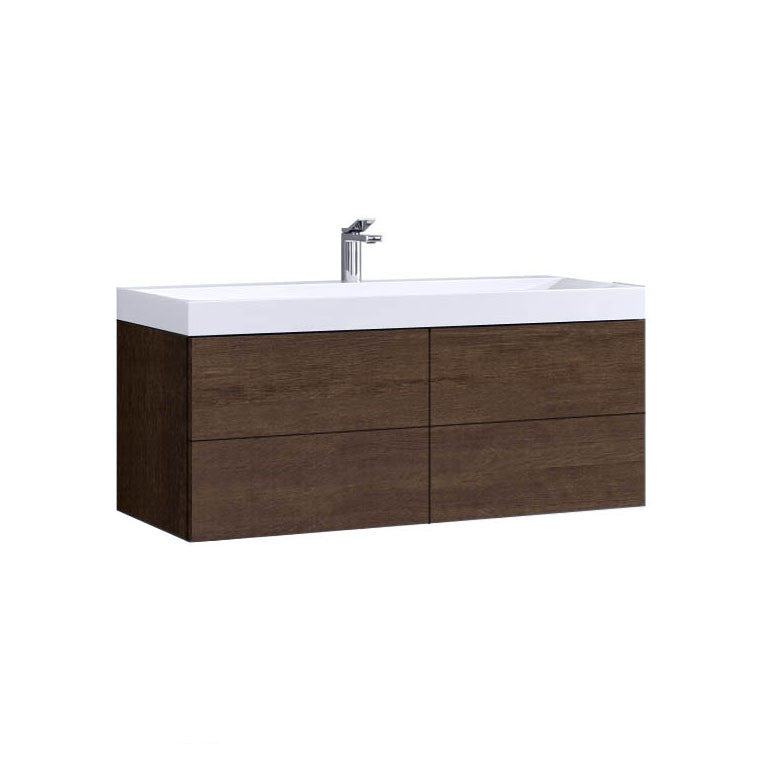 StoneArt Badmöbel Brugge BU-1201 Eiche dunkel 120x56 cm (mit/ohne Spiegel)