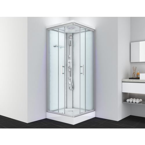 Sanotechnik Duschkabine Komplettduschkabine TC06 90x90x215 cm