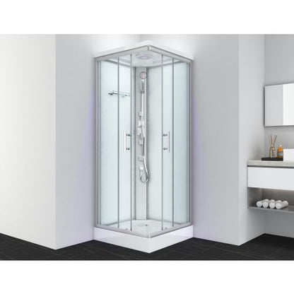 Sanotechnik Duschkabine Komplettduschkabine TC06 90x90x215 cm