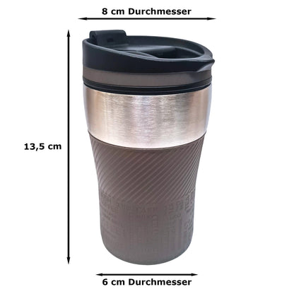 Thermobecher "Heißgenuss" | 18/8 Edelstahl | 210 ml