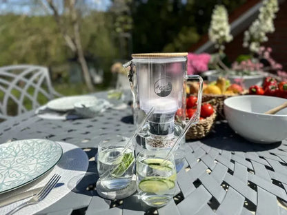 AcalaQuell® Silizia aus Glas | 1,3 Liter für 1-2 Personen