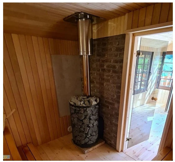 Harvia WHP1500 | Schornstein Komplettset für Sauna Holzofen