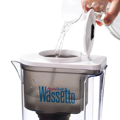 AcalaQuell® Wassetto | 1,3 Liter für 1-2 Personen | verschiedene Farben