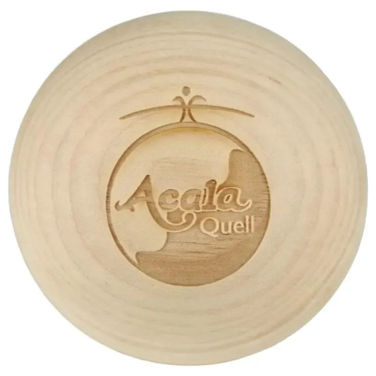 AcalaQuell® Kugel aus Zirbenholz 70 mm | optional mit Ablageteller aus Zirbenholz