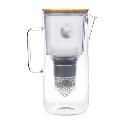 AcalaQuell® Silizia aus Glas | 1,3 Liter für 1-2 Personen