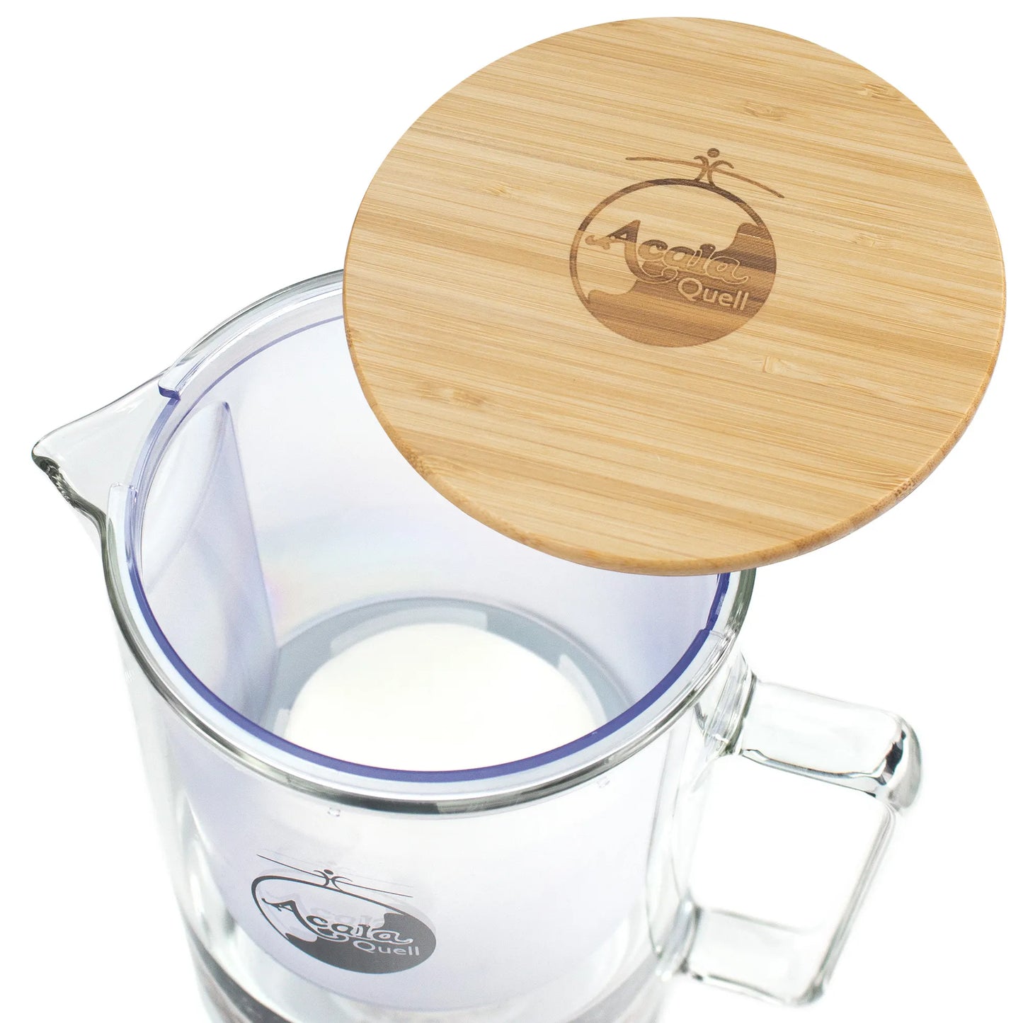 AcalaQuell® Silizia aus Glas | 1,3 Liter für 1-2 Personen | Einsteigerset mittel